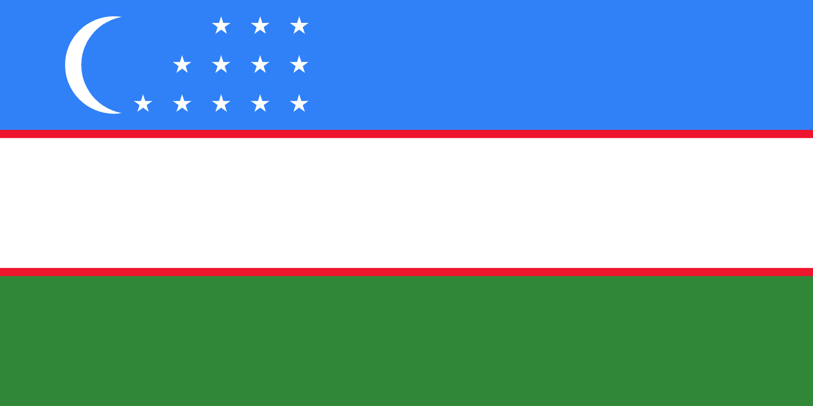 uzbekistan Flag